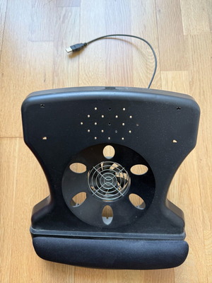 Laptop cooling pad like new with large USB fan
