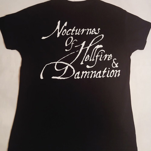Virgin Steele Nocturnes Of Hellfire & Damnation promo shirt with 2CD digipack