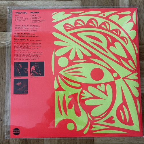 Yako Trio Woven LP new, jazz