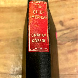 Βιβλίο: Graham Greene 'The Quiet American' Αγγλόφωνο, έκδοση 1957