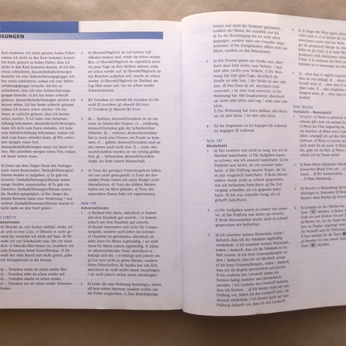 EM Grammatik A1-B2 used German grammar book