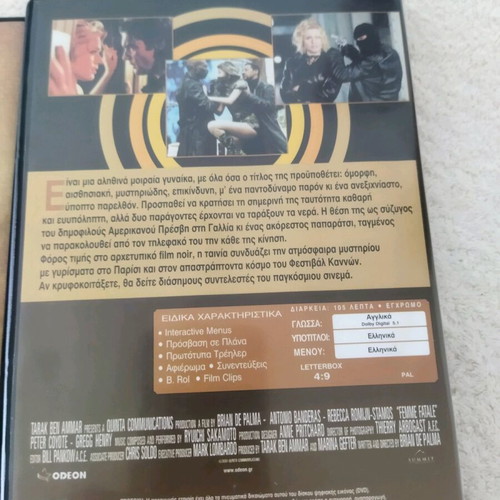 DVD movies 5 pieces like new with subtitles