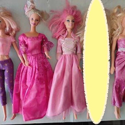 Barbie μεταχειρισμένες, πακέτο 54 κούκλες με μερικές διαφορετικές