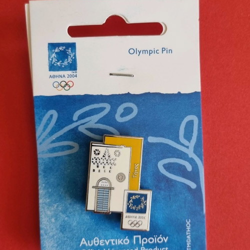 Olympic pins Athens 2004 new, set of 8, Traditional Doors series