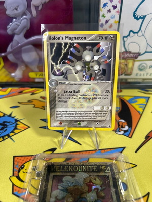 Holon's Magneton Pokemon card delta species mint condition