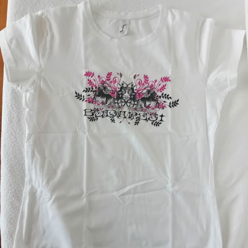 Women's T-shirt Budapest M used, white