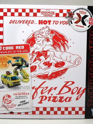 HASBRO 2023 COLLABORATIVE STRANGER THINGS x TRANSFORMERS CODE RED ROBOT MISB