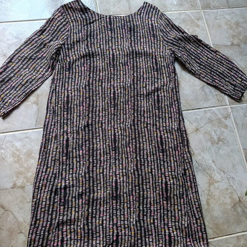ICHI dress like new, multicolored, size M, 3/4 sleeves
