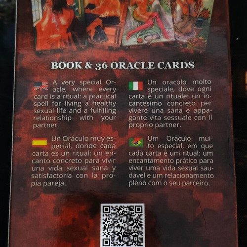 Sexual Magic Oracle Cards like new divination deck