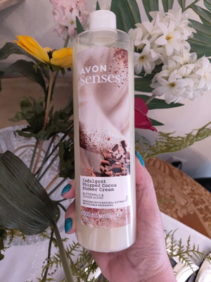 Avon Senses Indulgent Whipped Cocoa creamy shower cream new 500ml