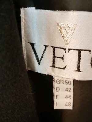 Veto παλτό γυναικείο 50 νούμερο καινούργιο, μαύρο