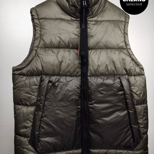 DRYKORN Veron Quilted Puffer Vest new, size L•XL, green