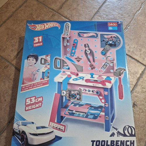 Hot Wheels toolbench toy