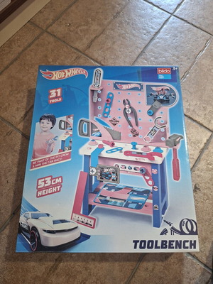 Hot Wheels toolbench toy