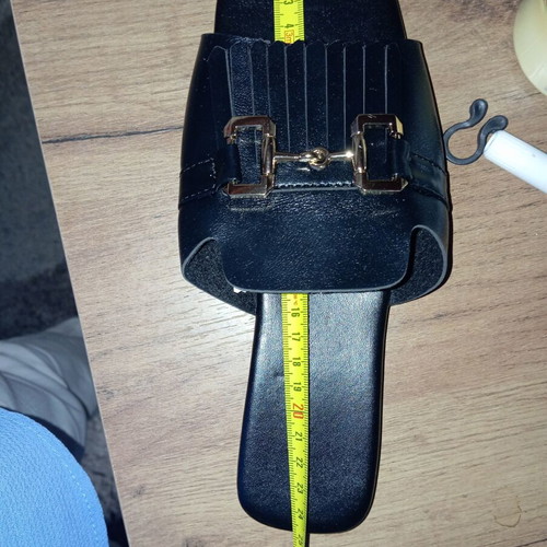 Women's Sandals New Black Gold Temu Size 38