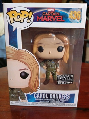 Funko Pop Carol Danvers FYE exclusive new