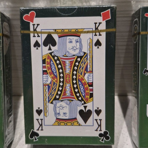 Playing card set new, pack of 8