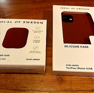 Ideal of Sweden Silicon Case iPhone 11/XR & AirPods Gen 1&2