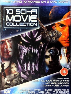 DVD 10 sci-fi ταινίες συλλογή σε 3 δίσκους σφραγισμένο