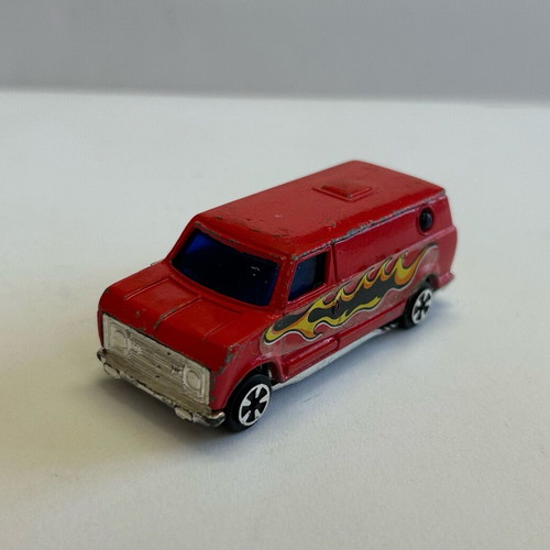 Vintage Wheeler Road Aces Fast Wheeling Super Vans red with flames used