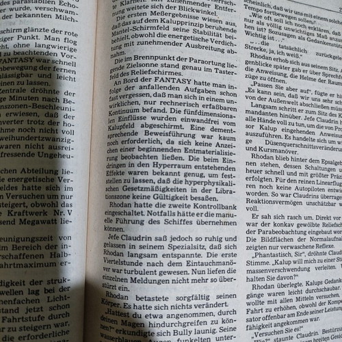 Perry Rhodan vintage magazine in German