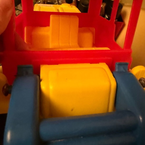 Kids toy truck excavator used with hard plastic