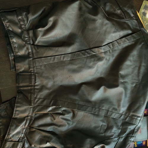Leather jacket used, size M, black