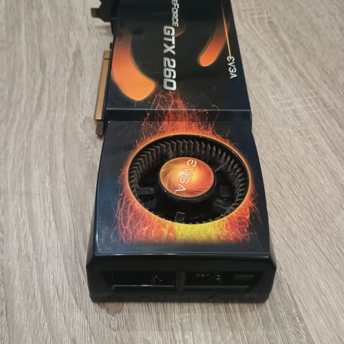 EVGA GeForce GTX 260 graphics card like new, 896MB DDR3, 448-bit