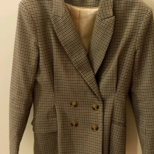 Zara women's jacket like new, beige and brown