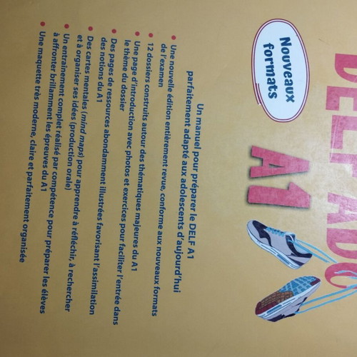 Book A1 DELF ADO Trait d'Union used, French