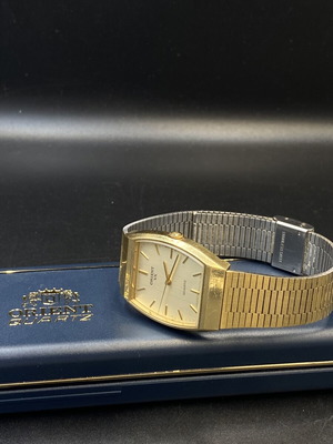 Orient VX Quartz watch like new, gold plated, 1980s