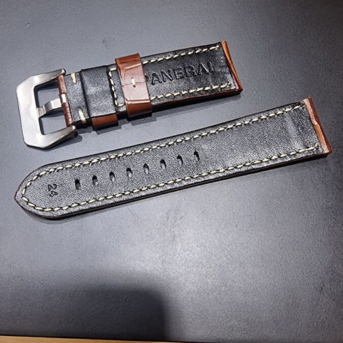 Panerai leather strap 24mm new