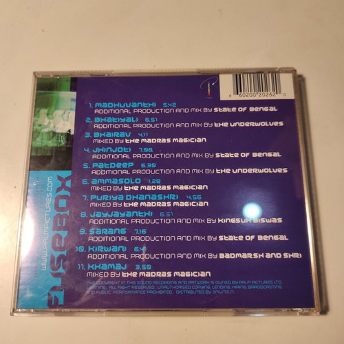 Fusebox CD like new by Jolly Mukherjee with Madras Cinematic Orchestra