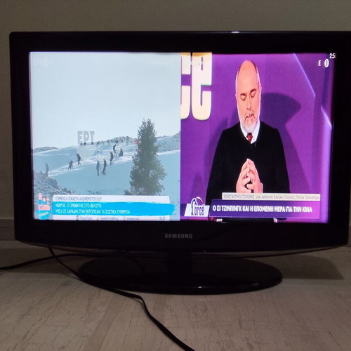 Samsung 32" TV with PIP used, no remote, needs MPEG4 decoder