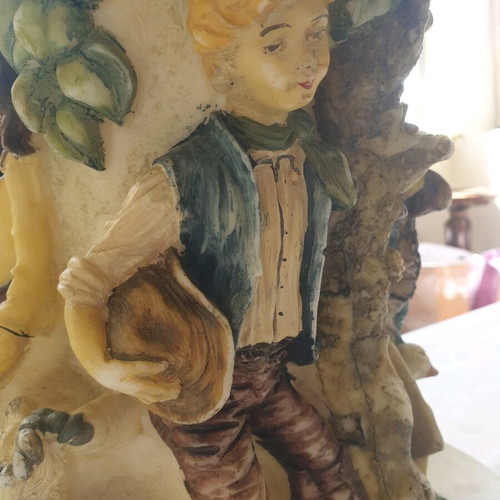 Wax figurine like new, German vintage