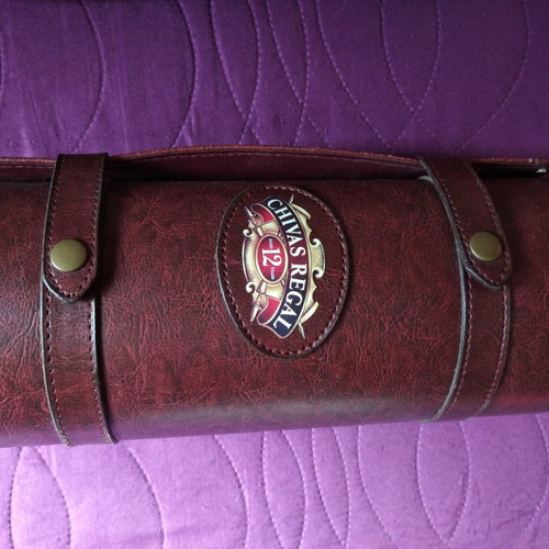 Chivas Regal Whisky collectible boxes used, set of 5 pieces