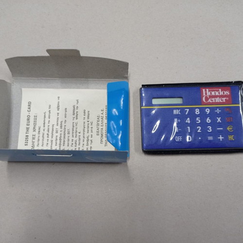 Hondos Center promotional calculator new, unused