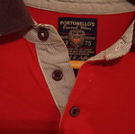 Portobello Polo Shirt red used, size L