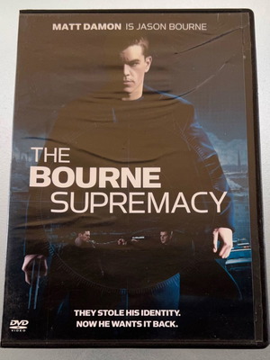 The Bourne Supremacy DVD μεταχειρισμένο με υπότιτλους