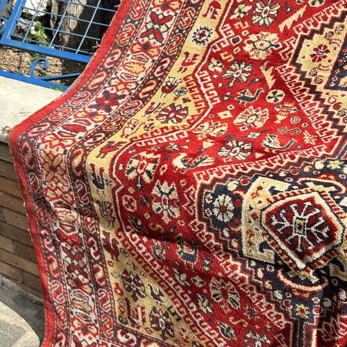 Handmade Turkish Wool Rug used 260x160 cm vintage oriental