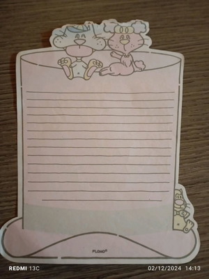Used correspondence, 1 sheet
