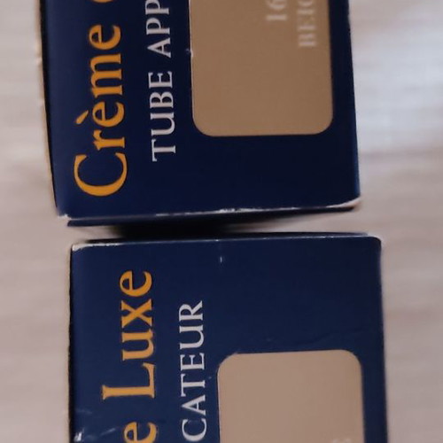 SAPHIR shoe cream beige, two packs, new