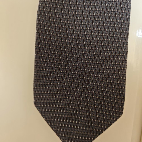 Kenneth Cole New York men's silk tie gray new