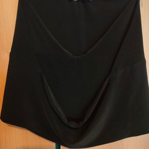 Anonima blouse used, black, size M with open back
