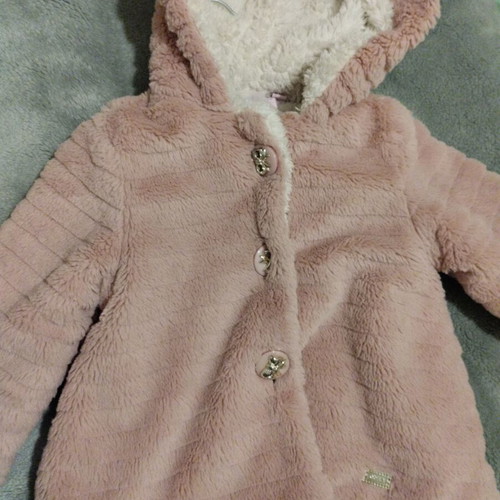 Pink coat 9 months like new