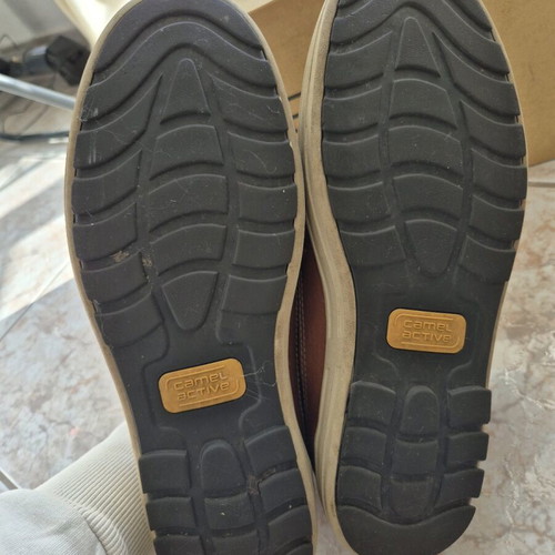 Casual leather men's shoes Camel Active gore-tex like new, brown, size 44.5