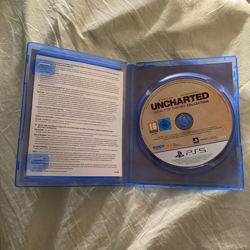 Uncharted PS5 game new, unused
