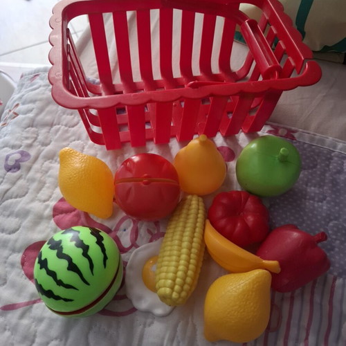 Role Play Fruit Set used