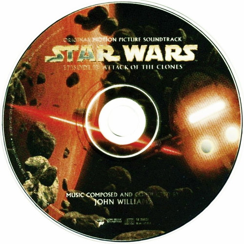 CD Star Wars Episode II Attack of the Clones like new, music by John Williams