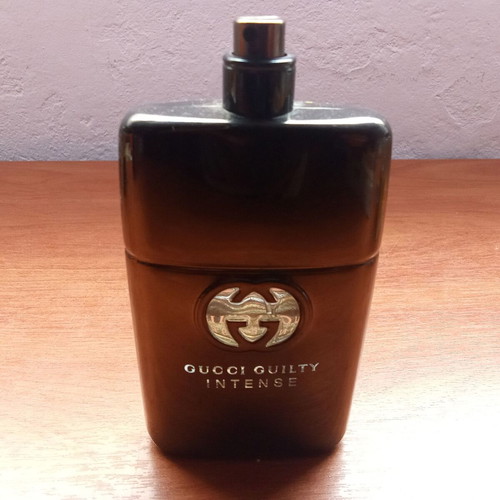 Gucci Guilty Intense Eau de Toilette vintage bottle used authentic 1990s